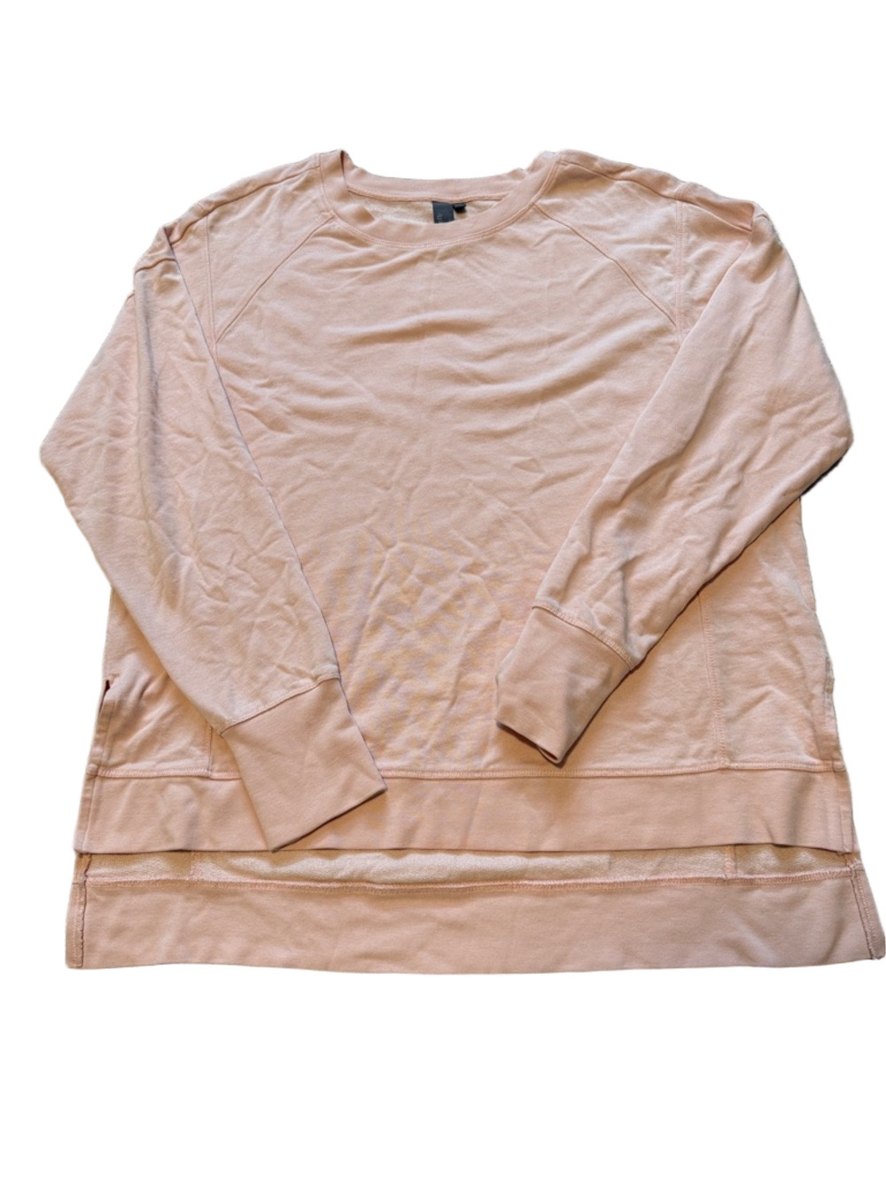 Sweaty Betty pink crew neck sweatshirt sz M
